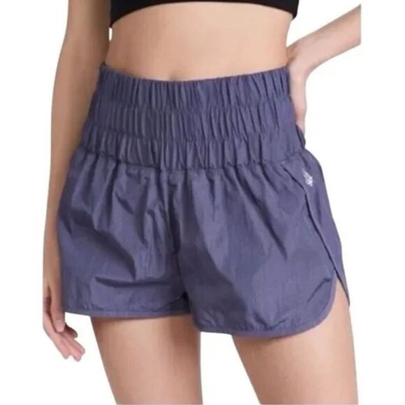 FP Movement by Free People Pants - NWOT Free People FP Movement The Way Home‎ Shorts Purple Athletic Workout Large